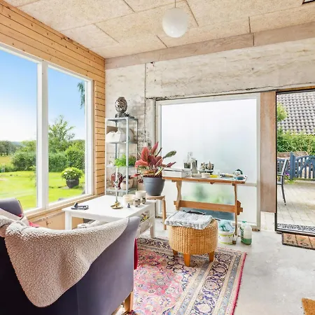 Lovely In With House A Panoramic View Farsø